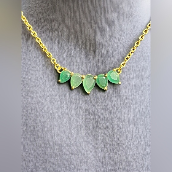 Jewelry - Aventurine Gold Necklace